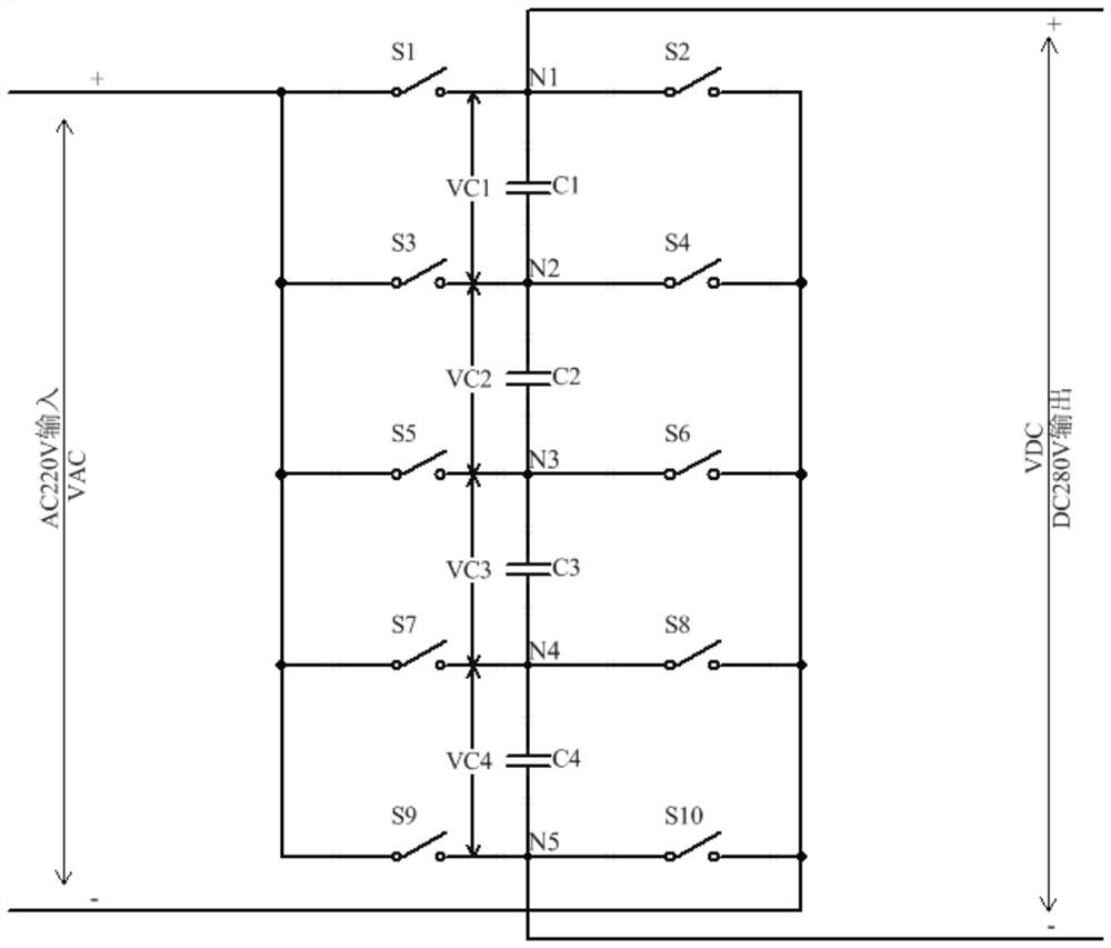 AC-DC synchronous rectification circuit and control method thereof