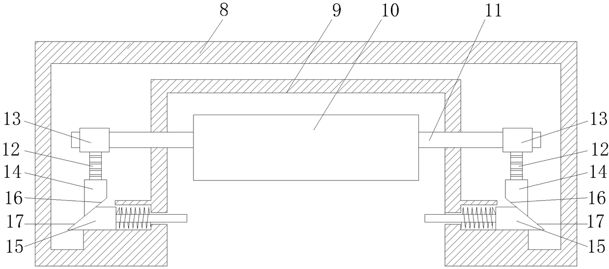 Ceramic block cleaning device with high cleanliness