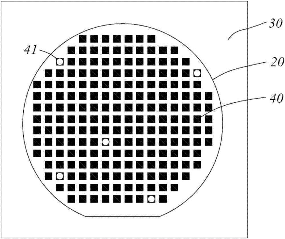 LED wafer dead pixel picking sorting method