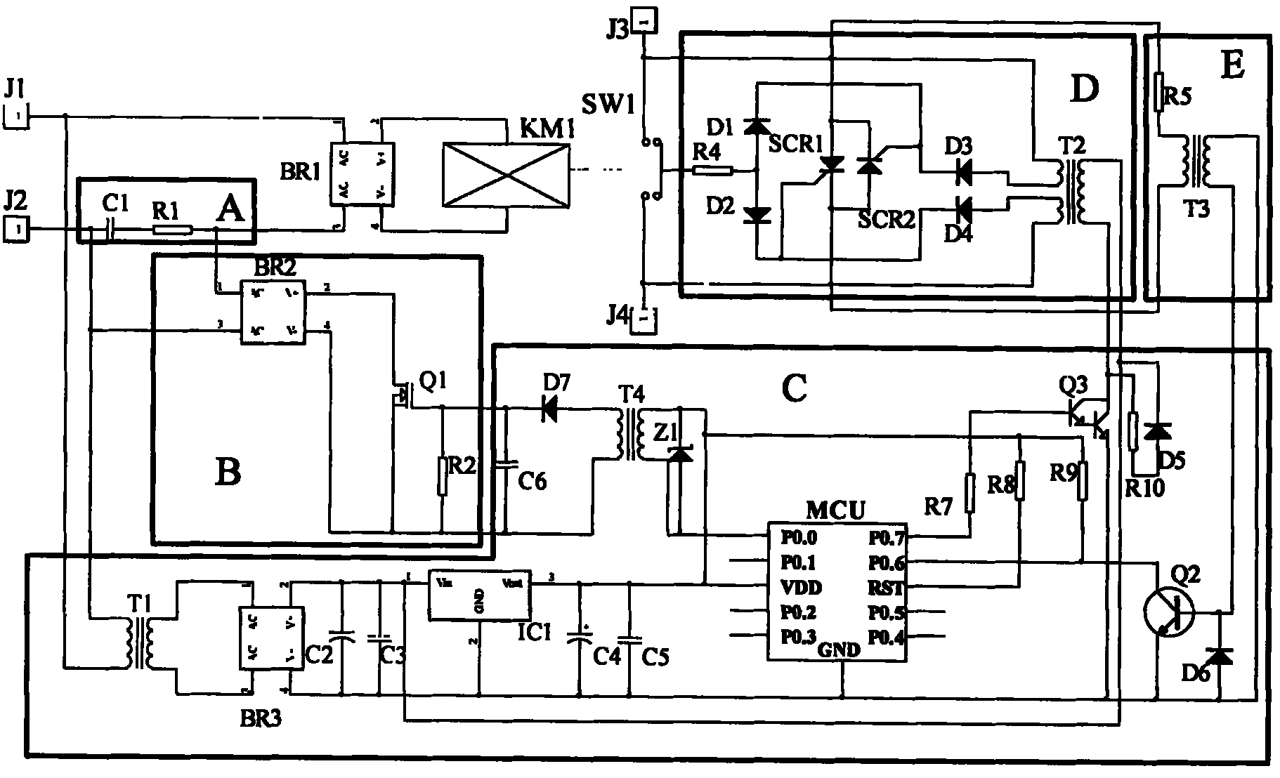 Composite contactor