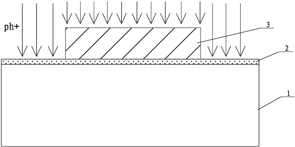 Producing method for P-trench VDMOS device