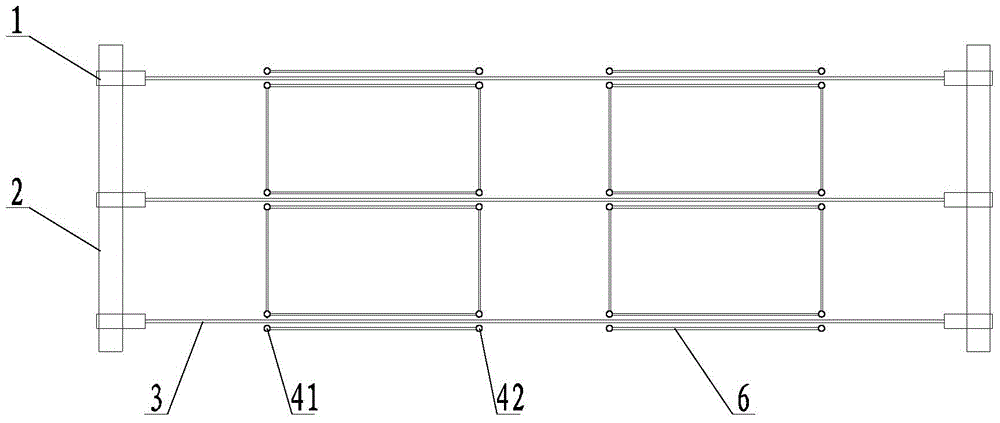 The support structure and construction method used in the sliding construction of arch rib roof truss