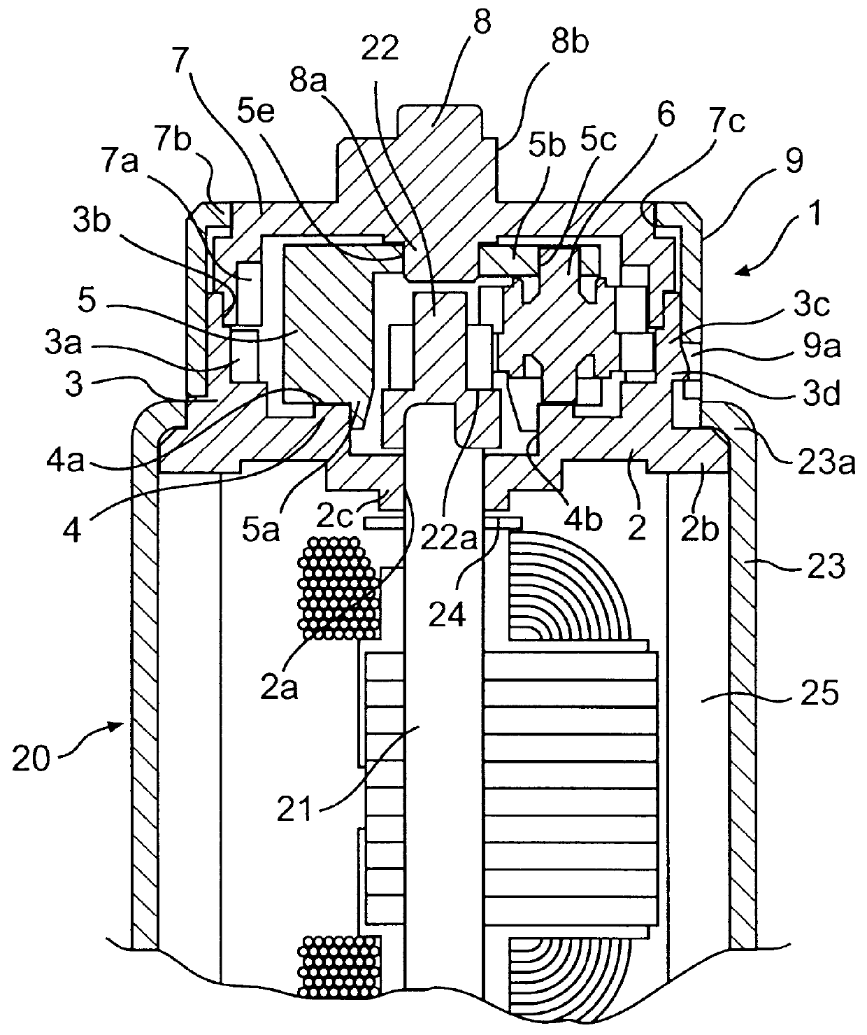 Geared motor