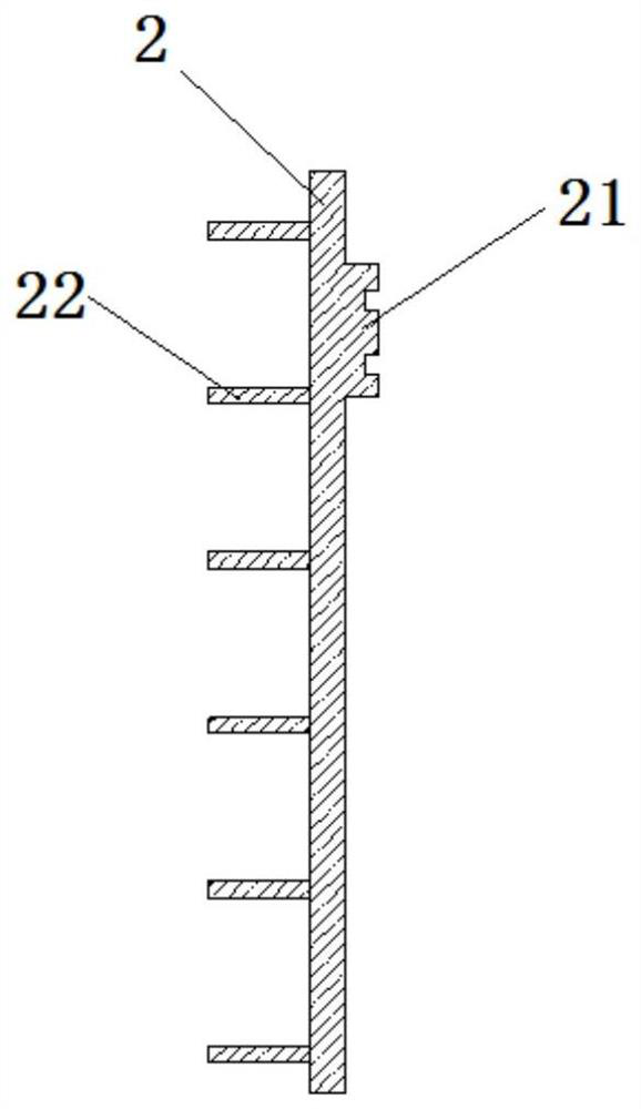 Core crystallizer for casting hollow ingot and water-cooled crystallizer containing the core crystallizer