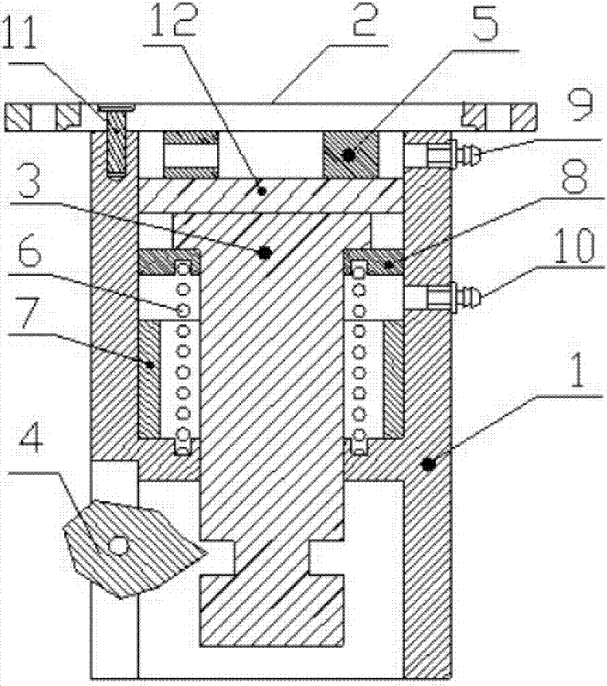 Pneumatic driven robot tool exchanging device