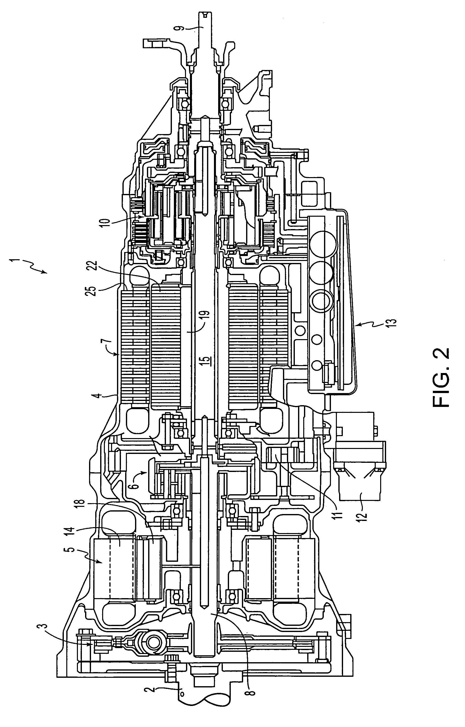 Drive unit for vehicle