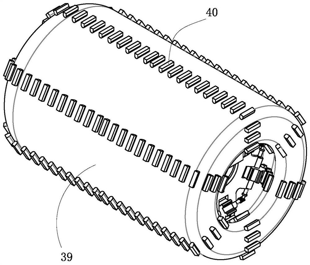 A soft robot with adaptive channel size