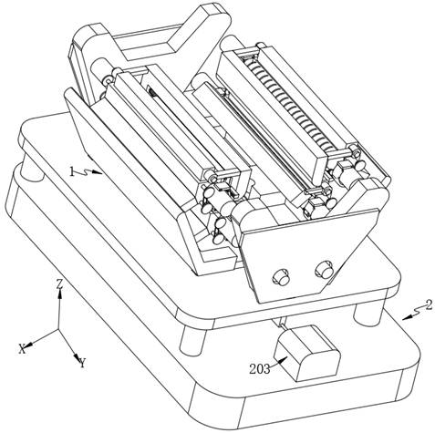 Groove rod insert quartz boat processing equipment