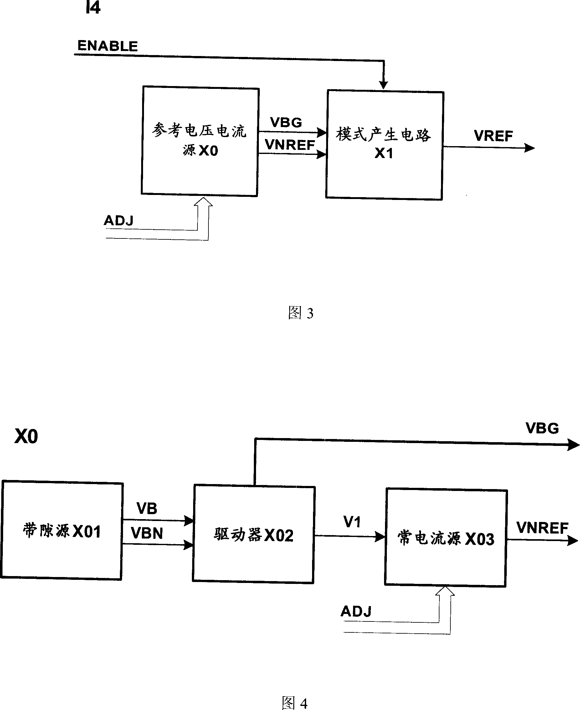 Charge pump output high-pressure control device