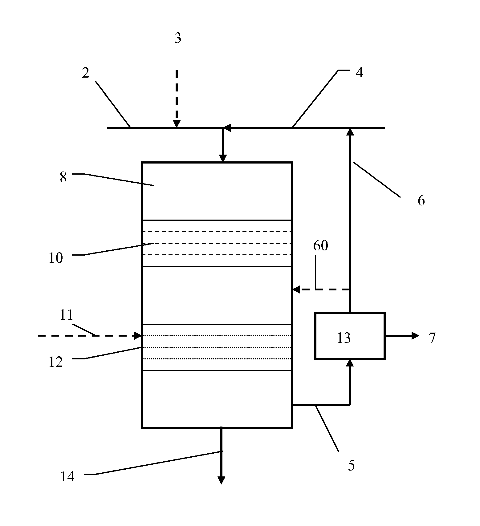 Process and apparatus for producing fuel from a biological origin through a single hydroprocessing step in the presence of a niw catalyst