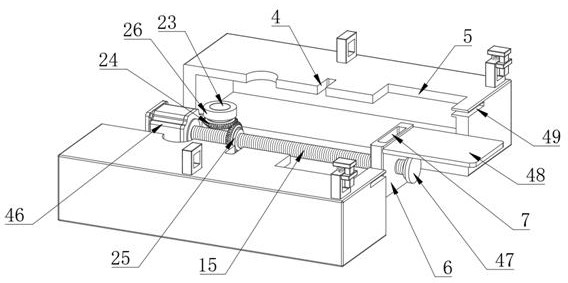 Keyway machining jig for motor core