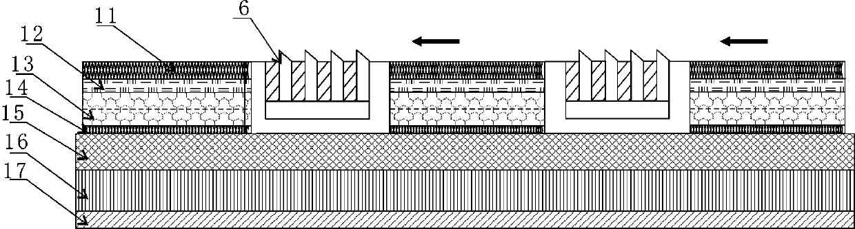 Municipal road and construction operation method