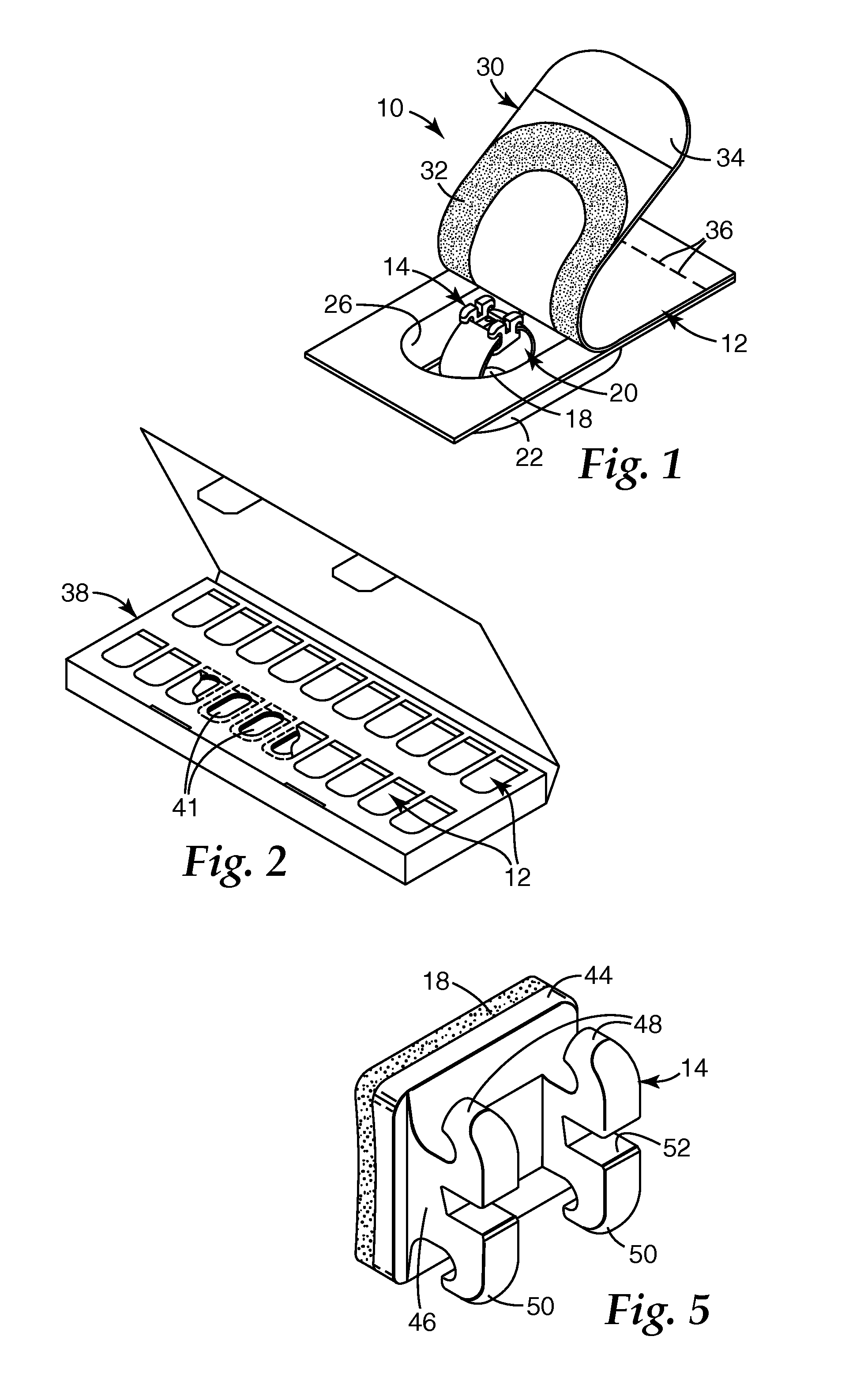 Packaged orthodontic appliance with user-applied adhesive