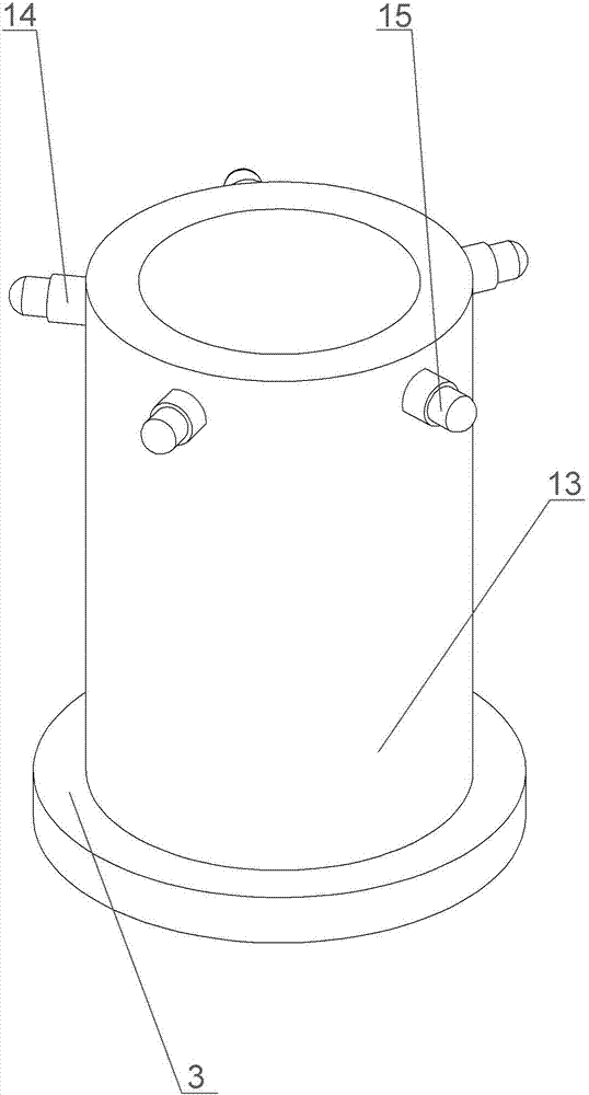 Tool for machining automobile sleeve