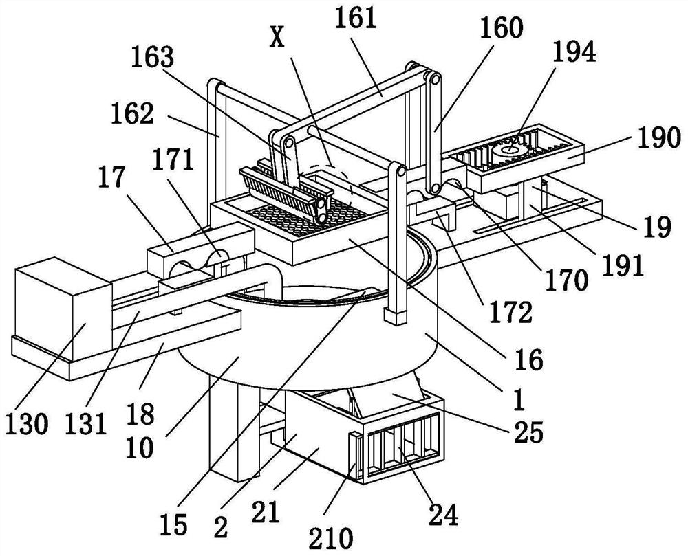 A puffed food puffed processing system