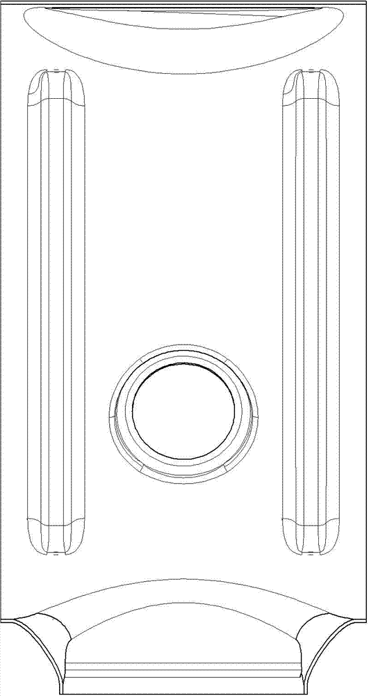 Forming process of automobile engine exhaust system heat insulation cover