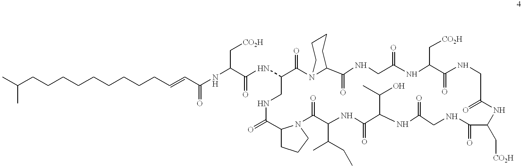 Derivatives of laspartomycin and preparation and use thereof