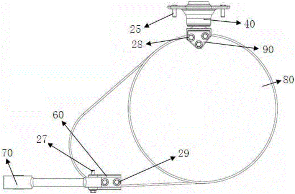 Electric automobile power assembly suspension system