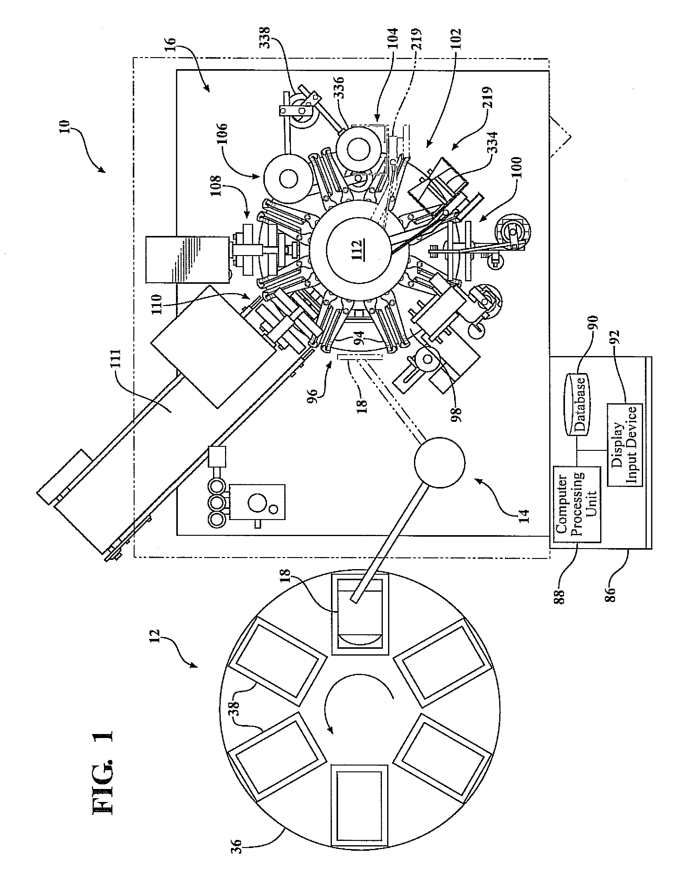 Load smart system for continuous loading of a puch into a fill-seal machine