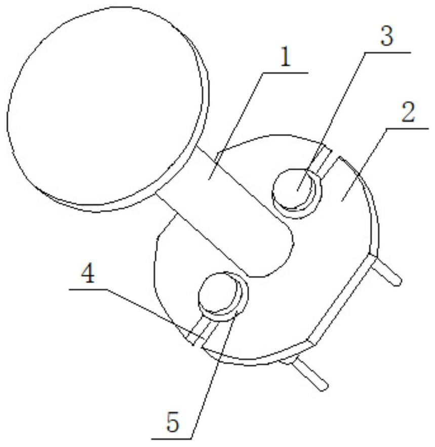 Program-controlled step attenuator flexible transmission structure based on sealing ring