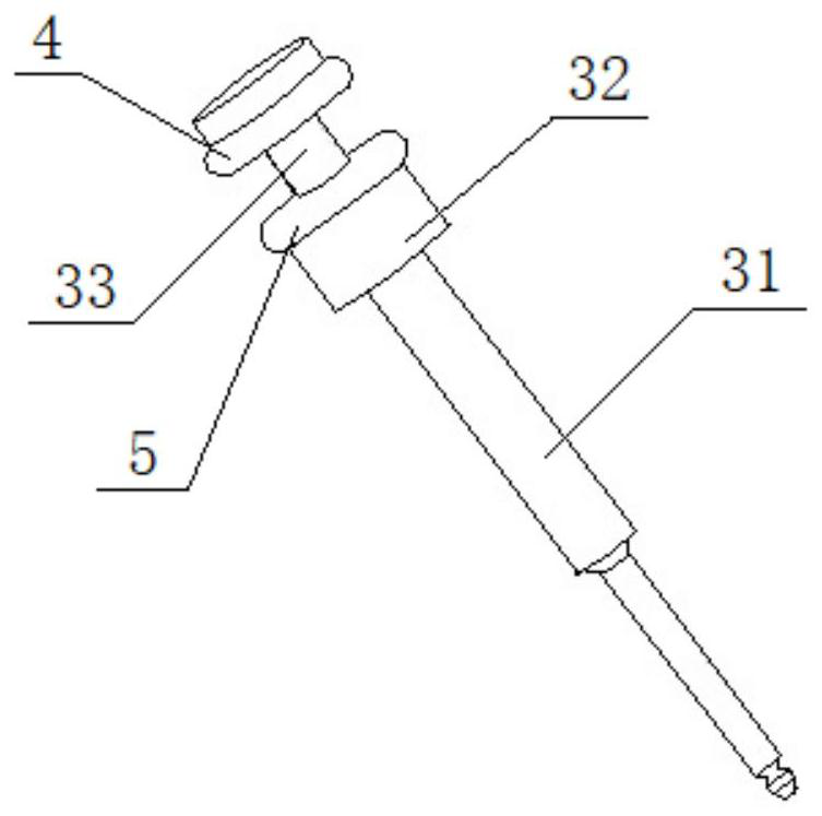 Program-controlled step attenuator flexible transmission structure based on sealing ring