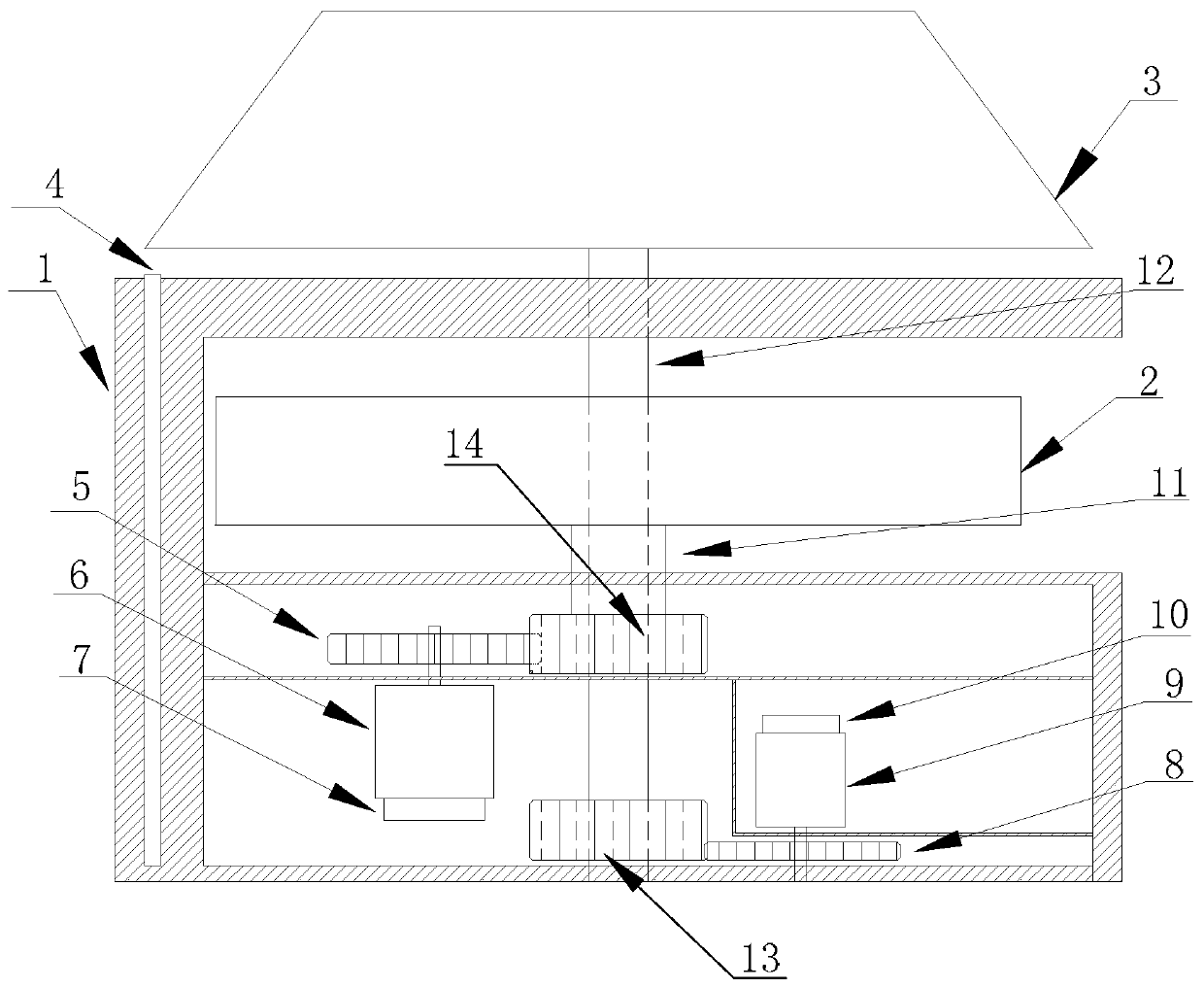 Asynchronous map construction and positioning system and method applied to service robots