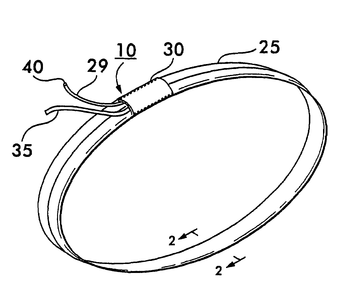 Sling with predictable pre-failure warning indicator