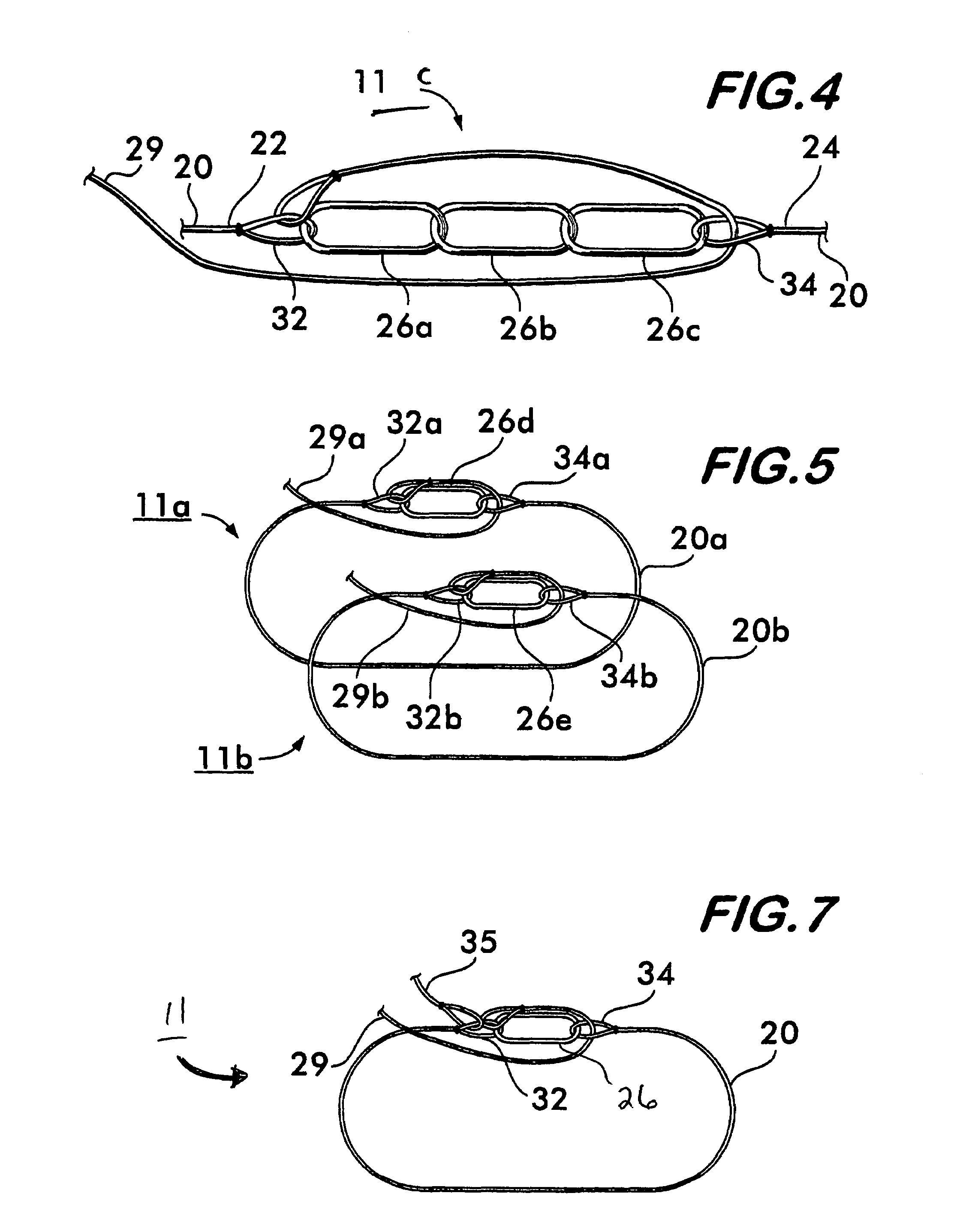 Sling with predictable pre-failure warning indicator