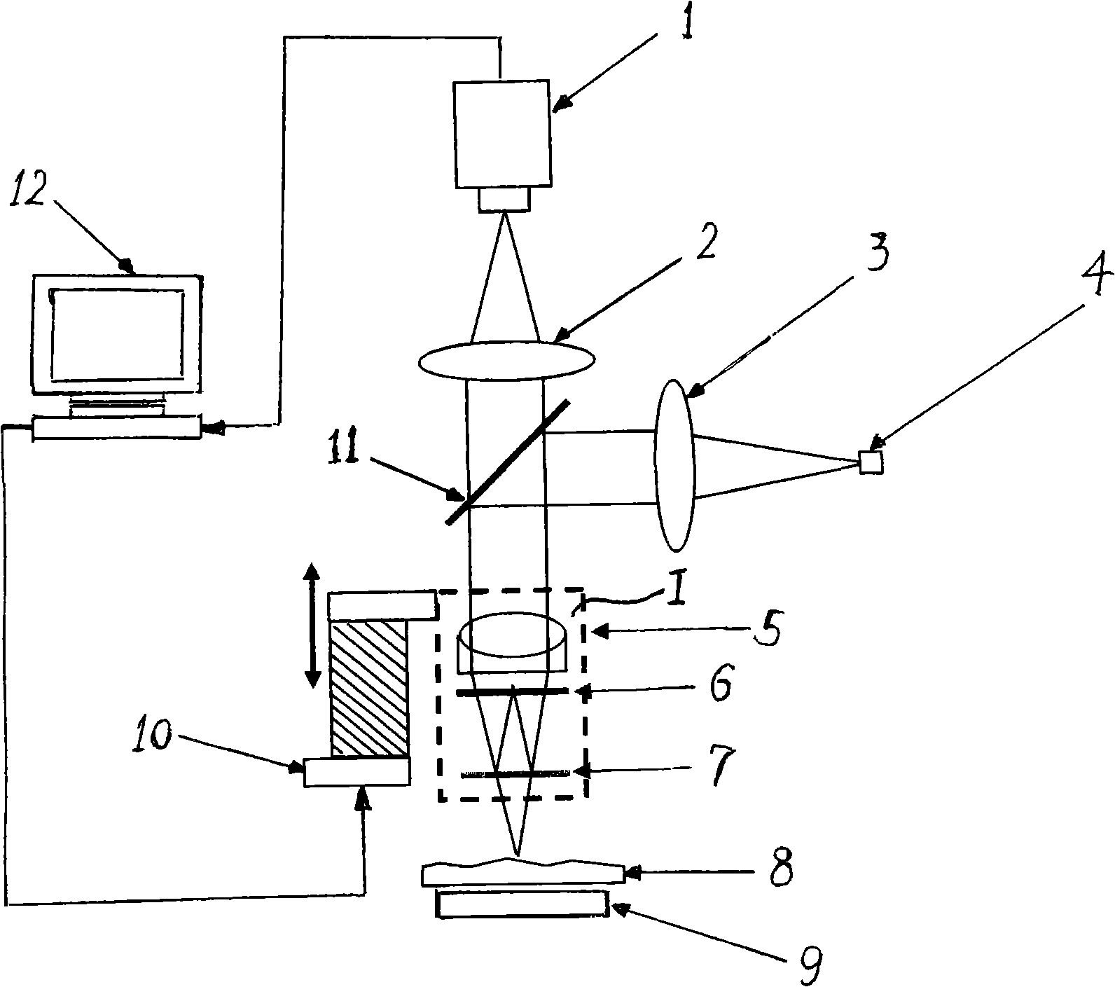 Method and apparatus of fine distribution of white light interference sample surface shapes