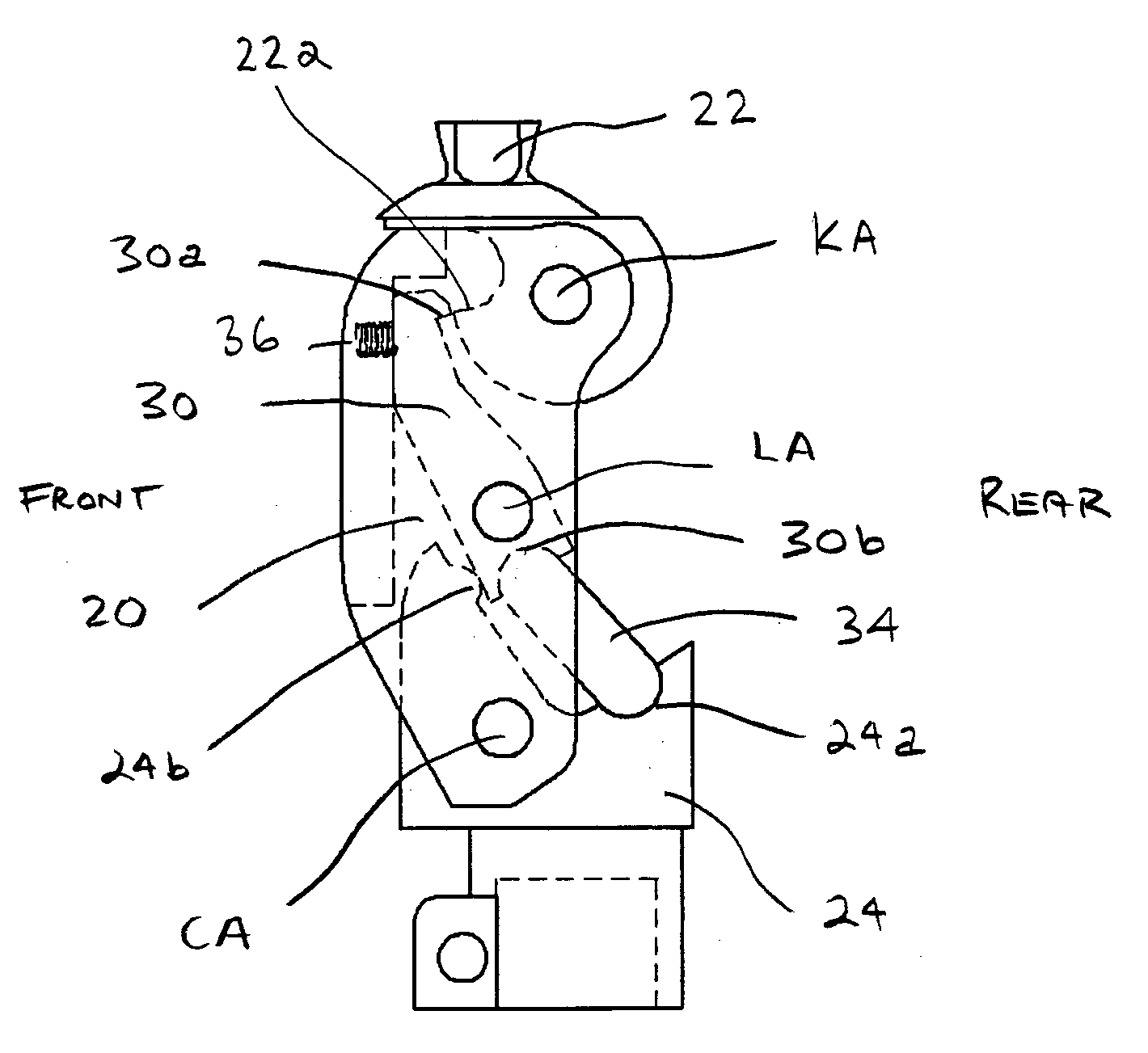 Artificial knee joint