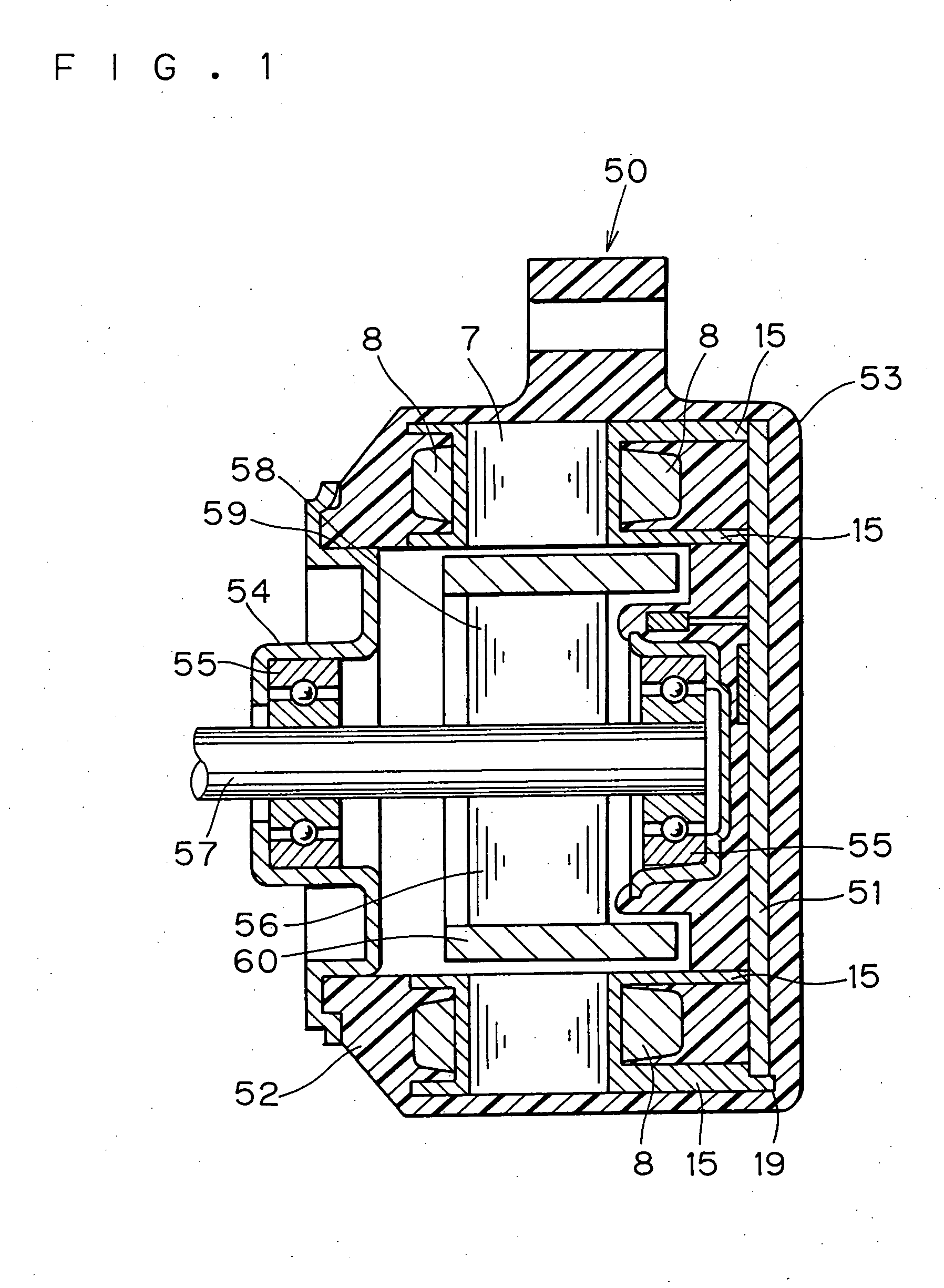 Molded motor