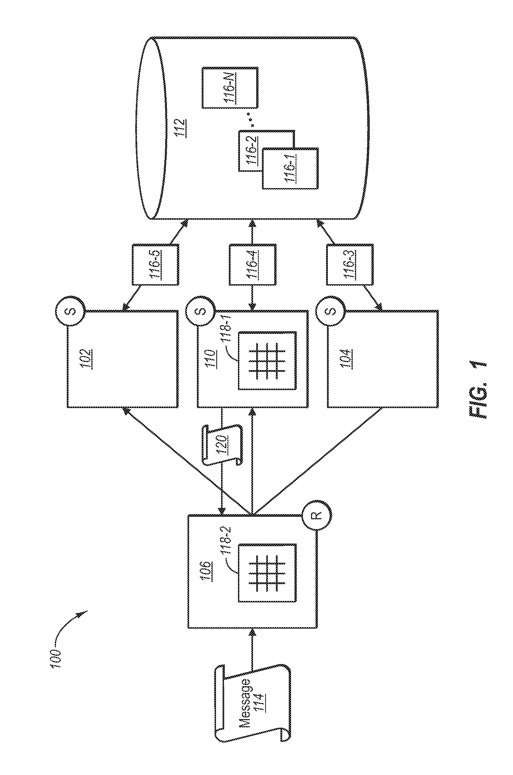 Probabilistic mesh routing