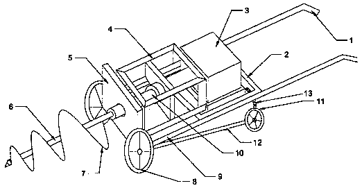 Flexible and labor-saving plough for agriculture