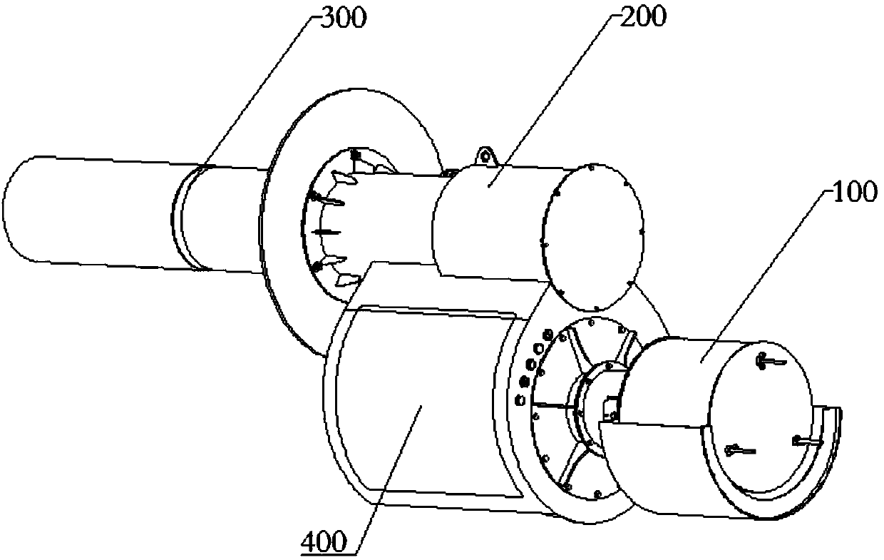 Fully premixed metal fiber burner and boiler using the burner