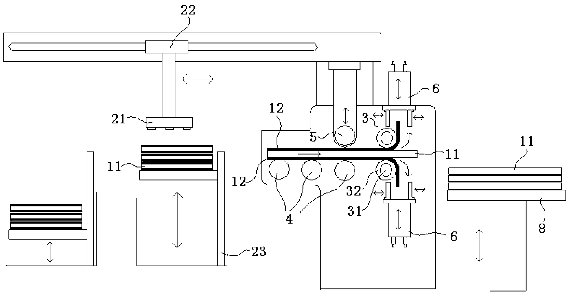 Membrane stripping apparatus