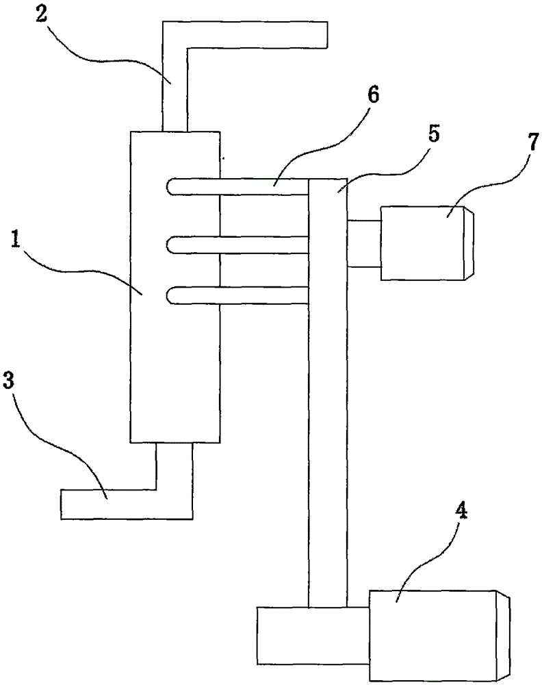 Cyclone isolating structure of mud-water separation system