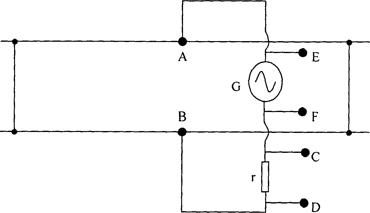 Track circuit primary parameter measuring method