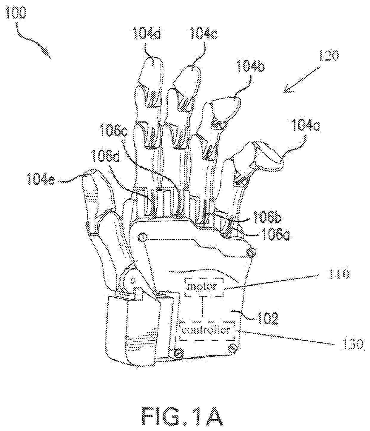 Systems and methods for fine motor control of fingers on a prosthetic hand to emulate a natural stroke