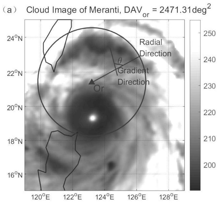 Tropical cyclone intensity objective monitoring method based on long-/short-term memory network model