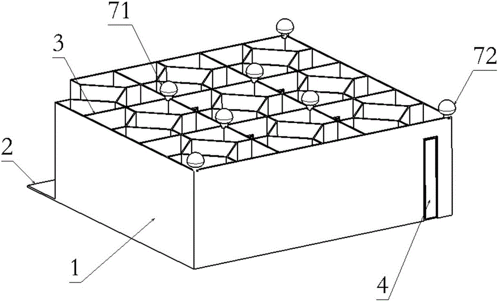 Nine-grid intelligence labyrinth for kids