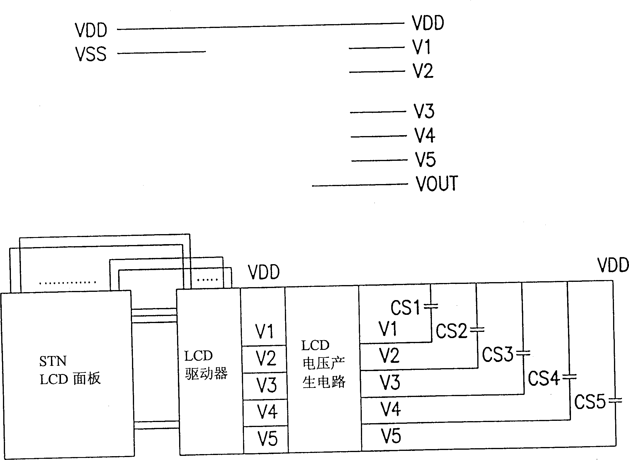 Circuit and method for quick eliminating off afterimage of liquid crystel display