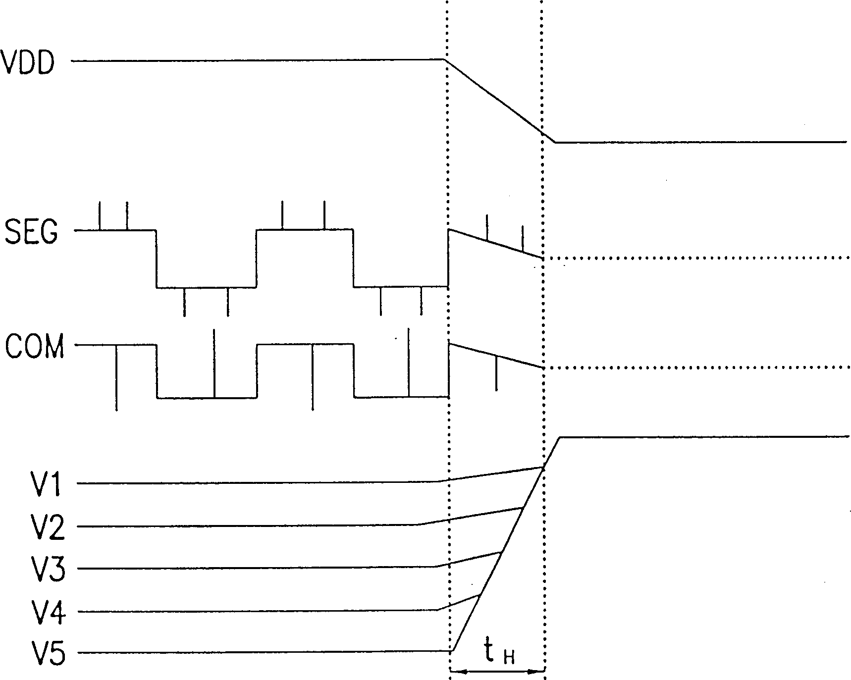 Circuit and method for quick eliminating off afterimage of liquid crystel display