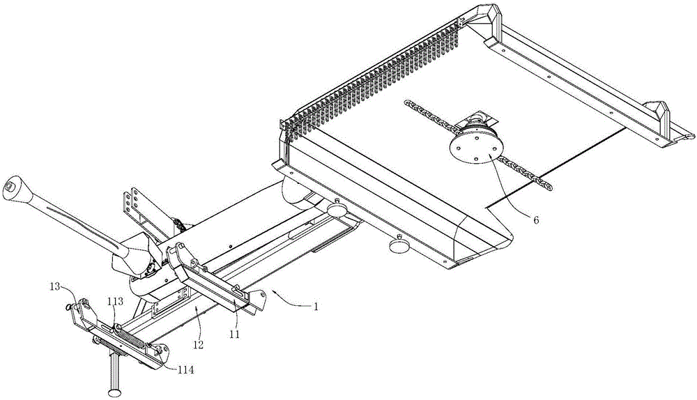 Transverse trimming machine