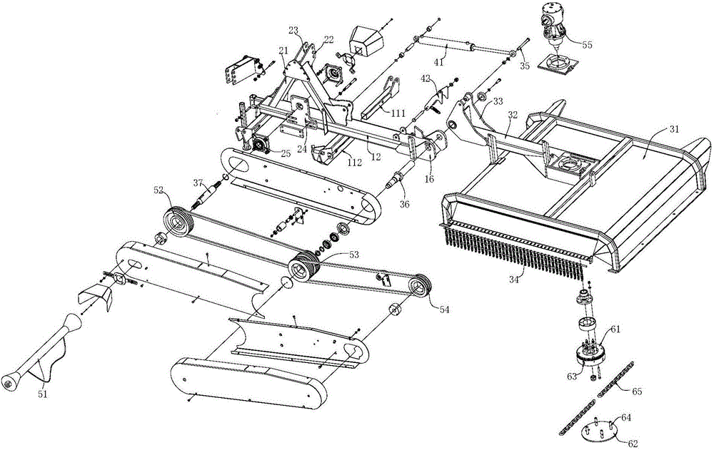 Transverse trimming machine