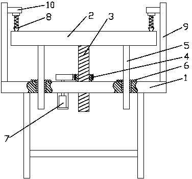 Highly-applicable rolled steel conveying device matched with conveying height