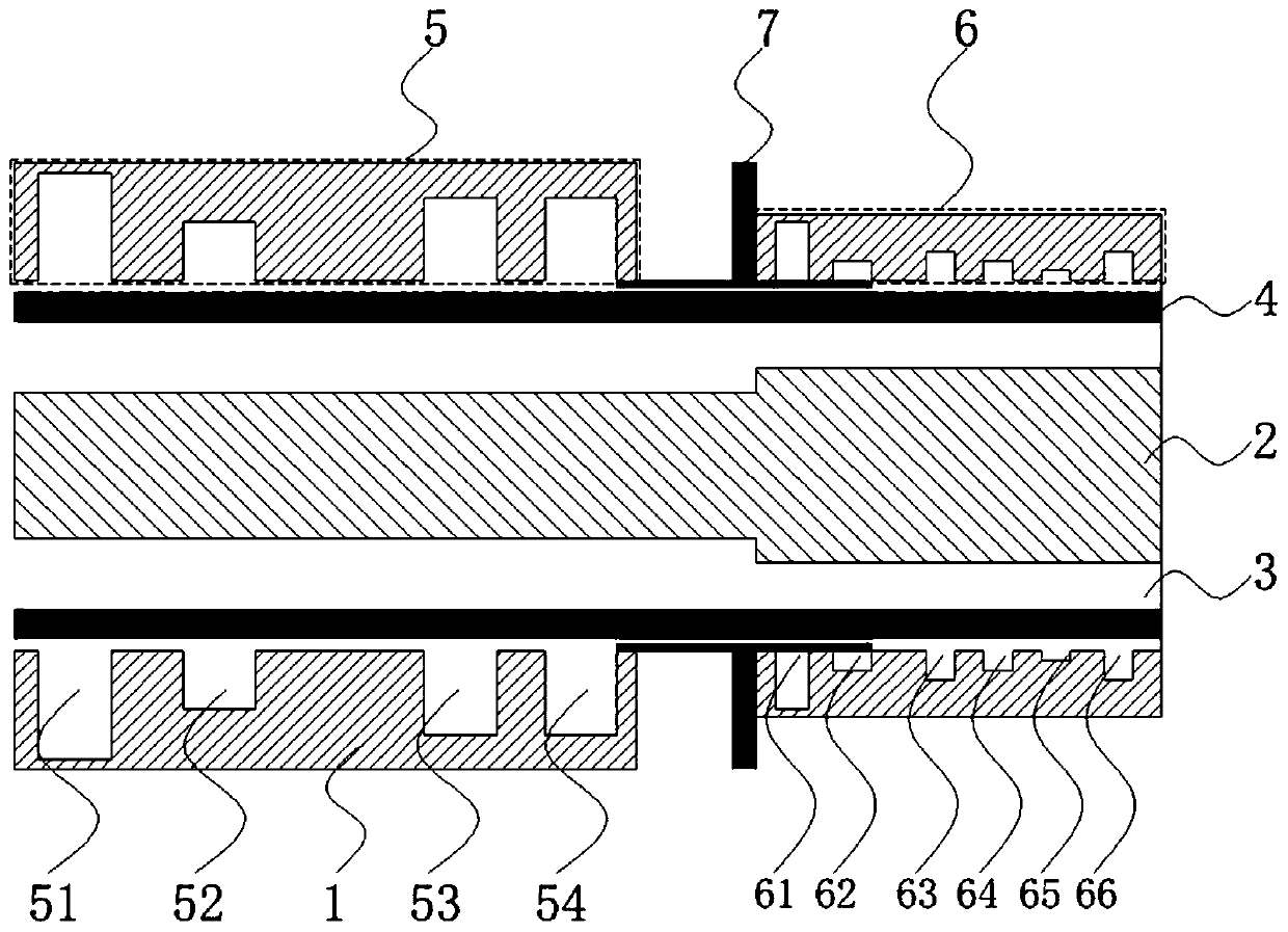 C-band and X-band double-frequency controllable compact high-power microwave device