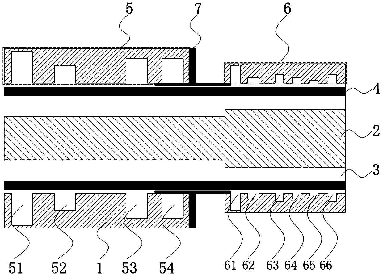 C-band and X-band double-frequency controllable compact high-power microwave device