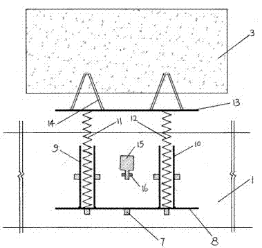 Double block sleeper release buffer system