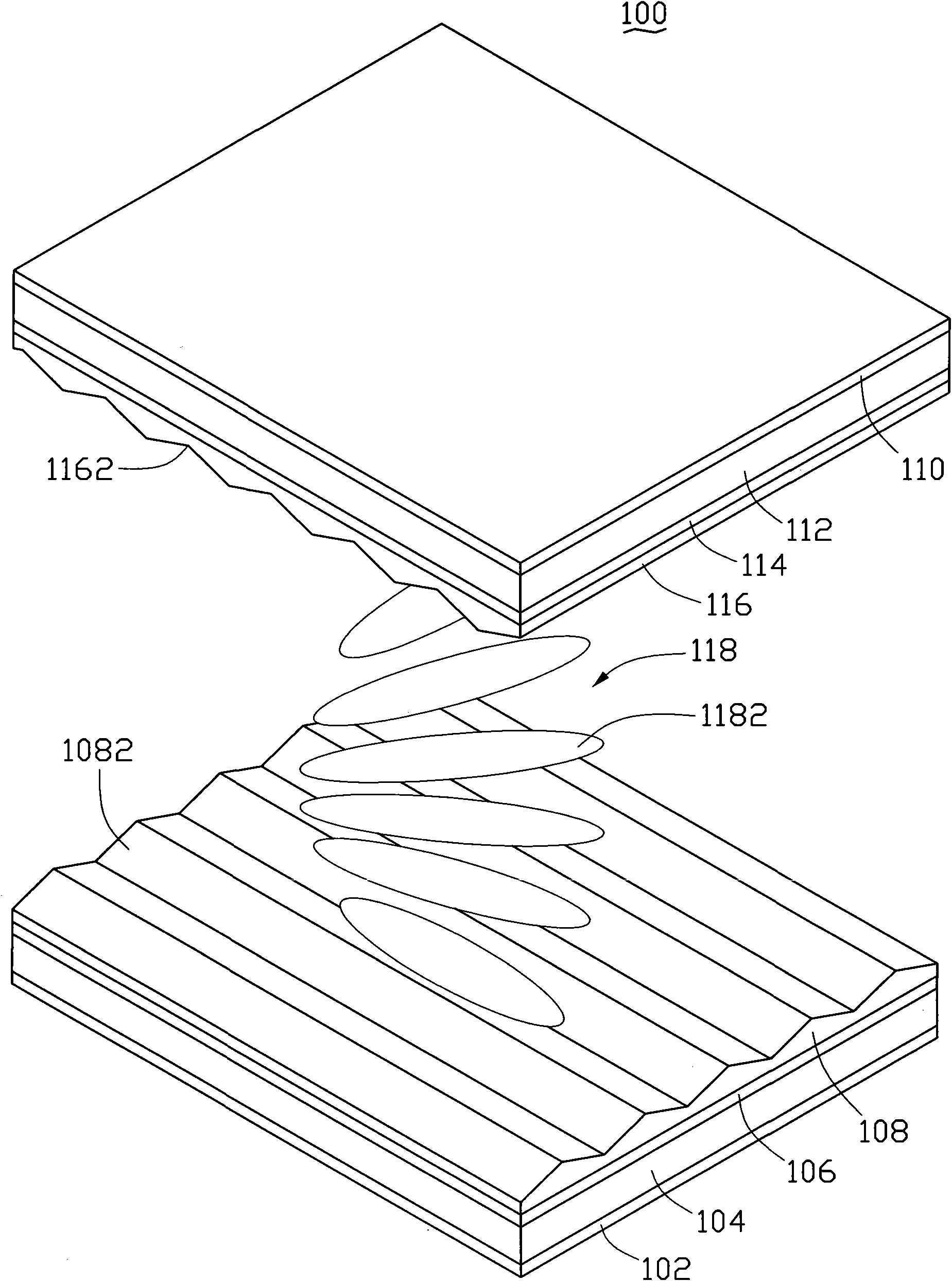 Liquid crystal display screen