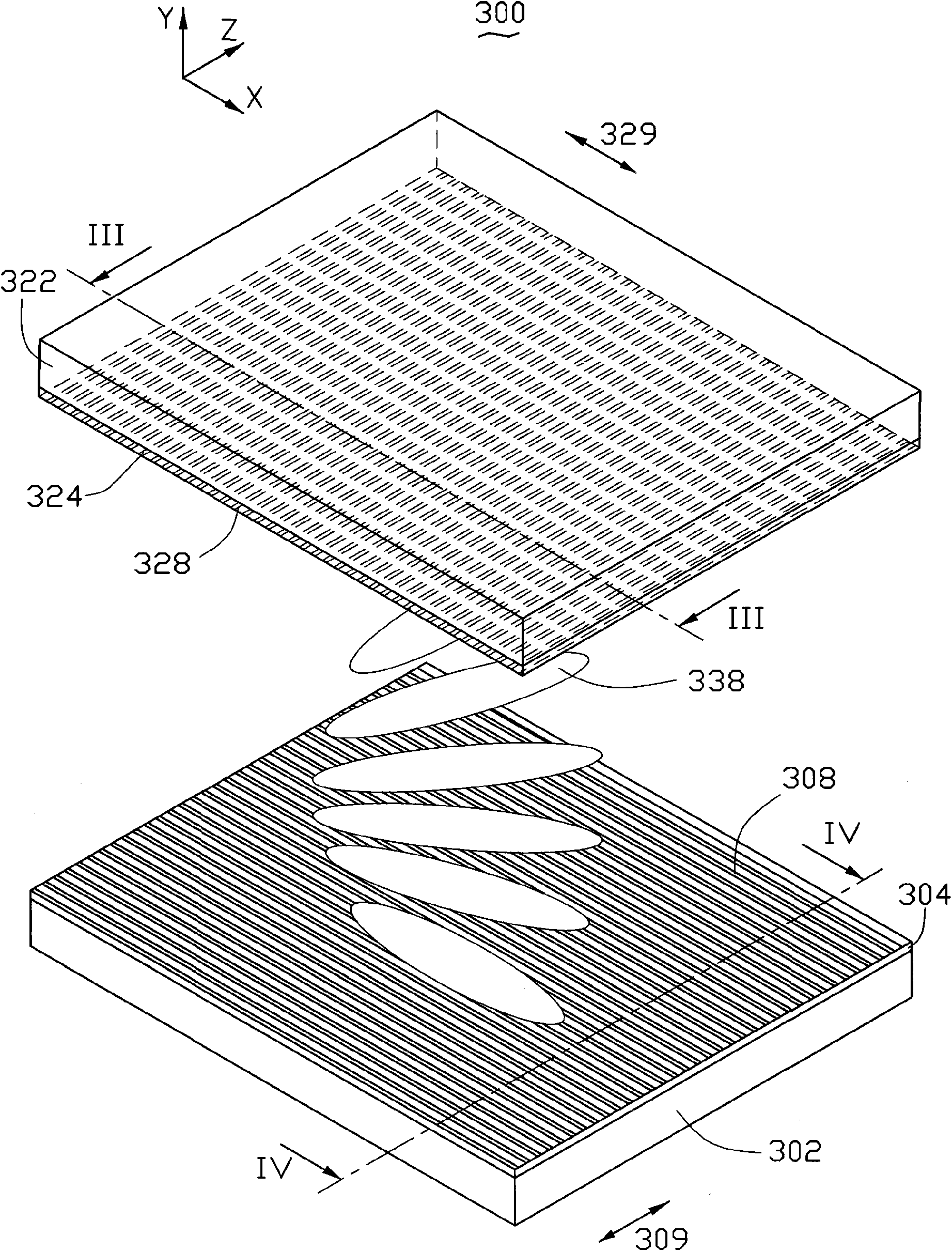 Liquid crystal display screen